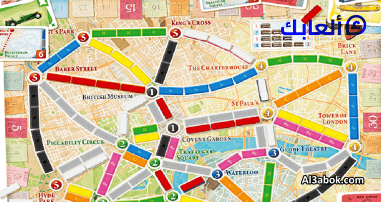 مراجعة لعبة Ticket To Ride London