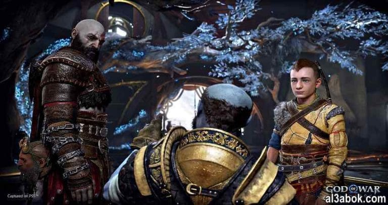 صورة من لعبة god of war ragnarok