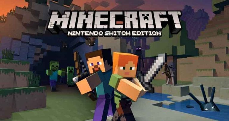 صورة لعبة Minecraft نسخة سويتش