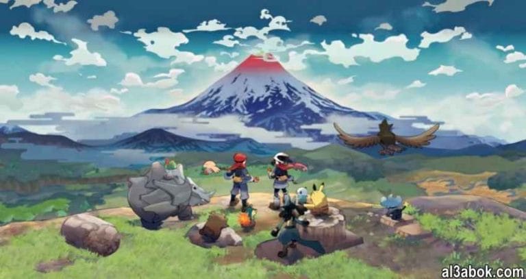 pokemon legends arceus صورة من لعبة