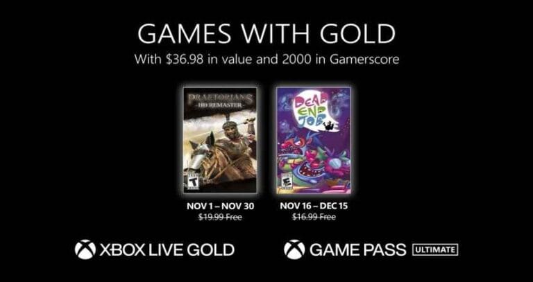قائمة الألعاب المجانية لخدمة Xbox Live Gold