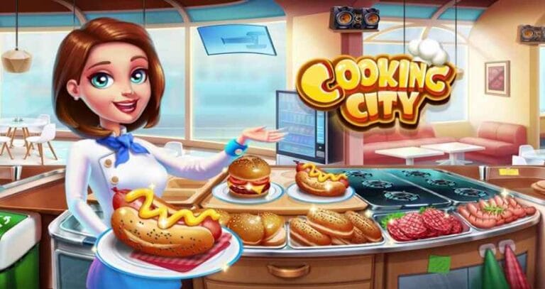 ألعاب بنات طبخ وتلبيس وترتيب المنزل Cooking City