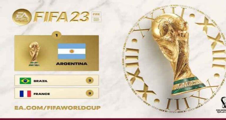 توقعات EA Sports للفائز بكأس العالم FIFA 2022