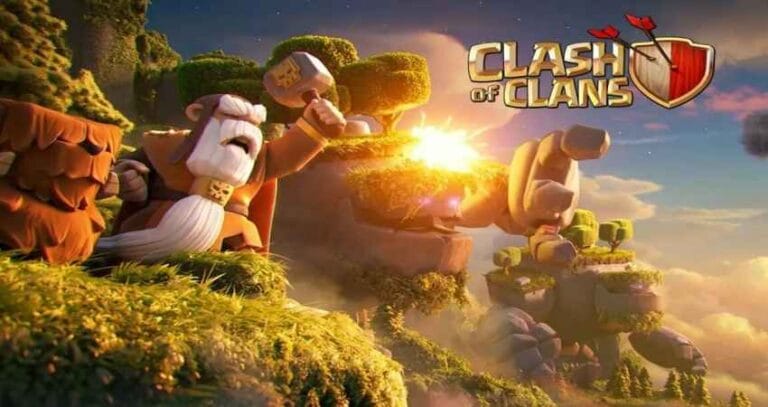 مراجعة لعبة Clash of clans