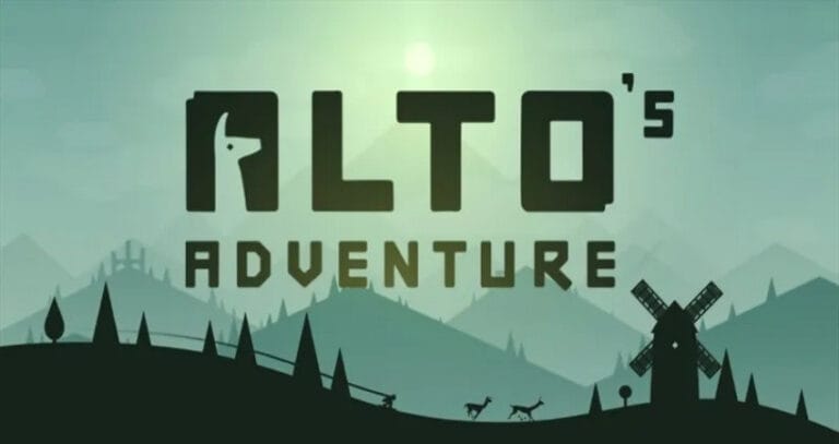 مراجعة لعبة Alto’s Adventure