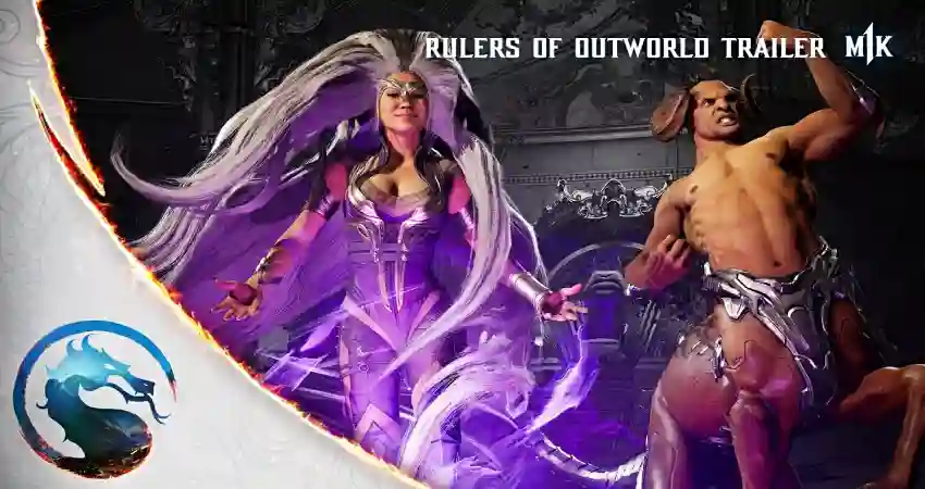 العرض الترويجي للعبة Mortal Kombat 1 Official Rulers of Outworld