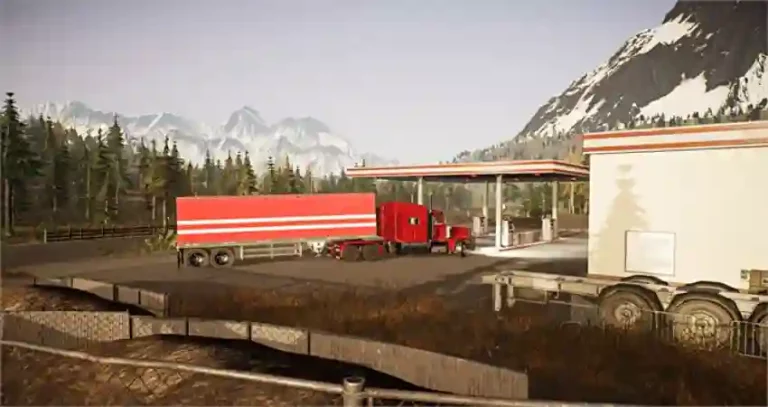 لعبة Alaskan Road Truckers هي فرصة لقيادة على طرق ألاسكا