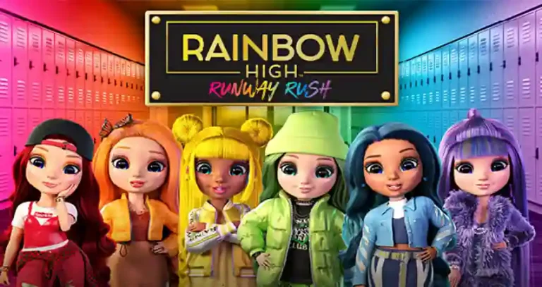 إصدار لعبة Rainbow High: Runway Rush بواسطة Outright Games