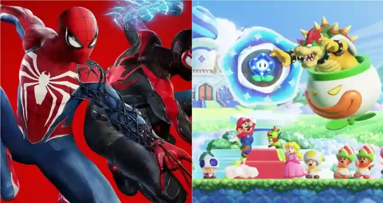 Spider-Man 2 تتصدر على Super Mario Bros Wonder في مخططات الألعاب الرقمية في المملكة المتحدة