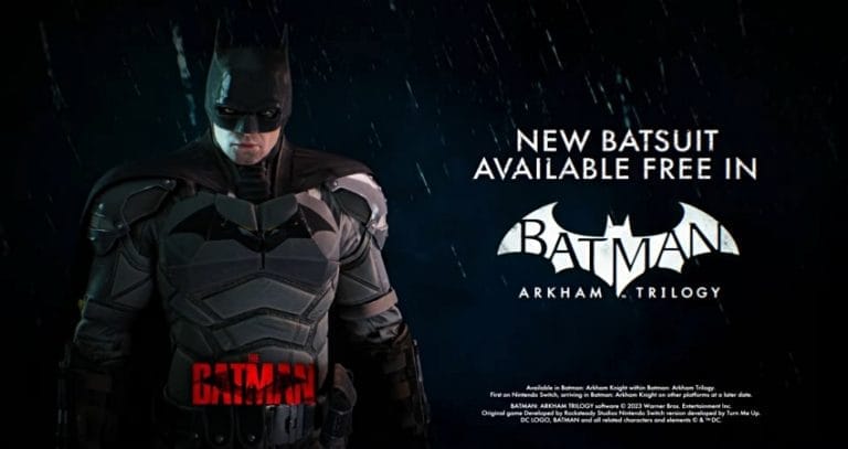 إطلاق زي Batman مع ثلاثية آركهام إلى Nintendo Switch