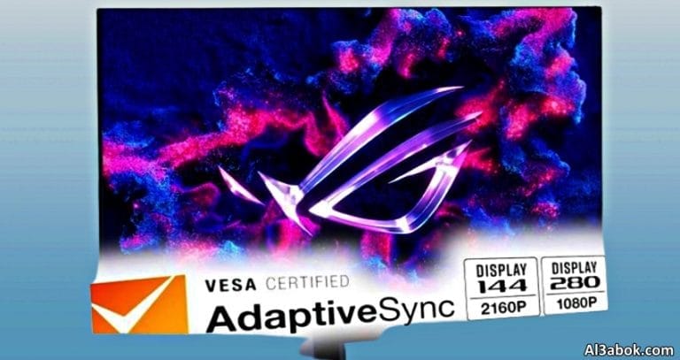 تحديث تقنية VESA Adaptive-Sync بدقة 4K وتردد 144Hz و1080P وتردد 280Hz