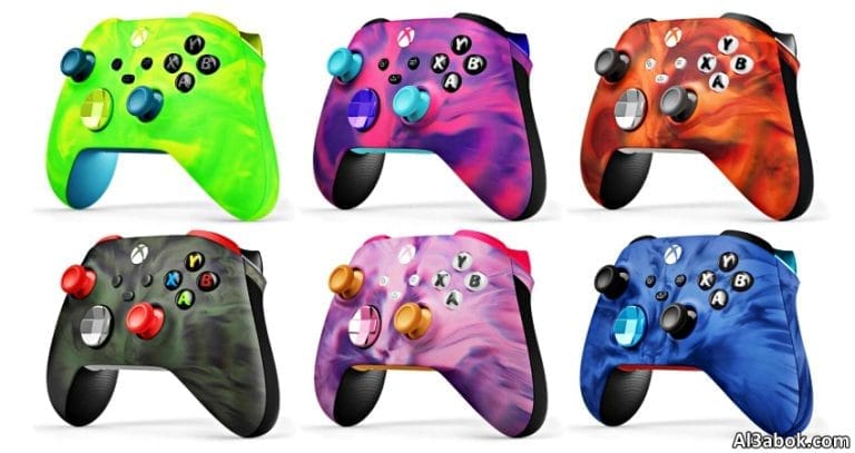 يد التحكم اللاسلكية سلسلة Vapor في Xbox Design Lab